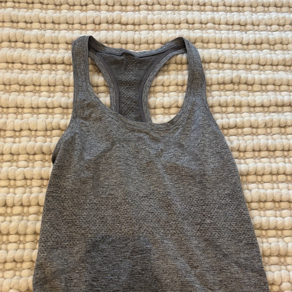 Lululemon Athletica Charcoal Tank Top